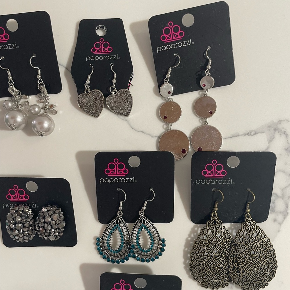 PAPARAZZI Boho Earrings 15 Pairs - Picture 3 of 11